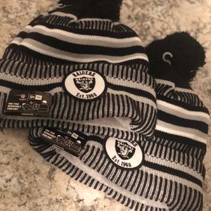 Oakland Raiders beanies